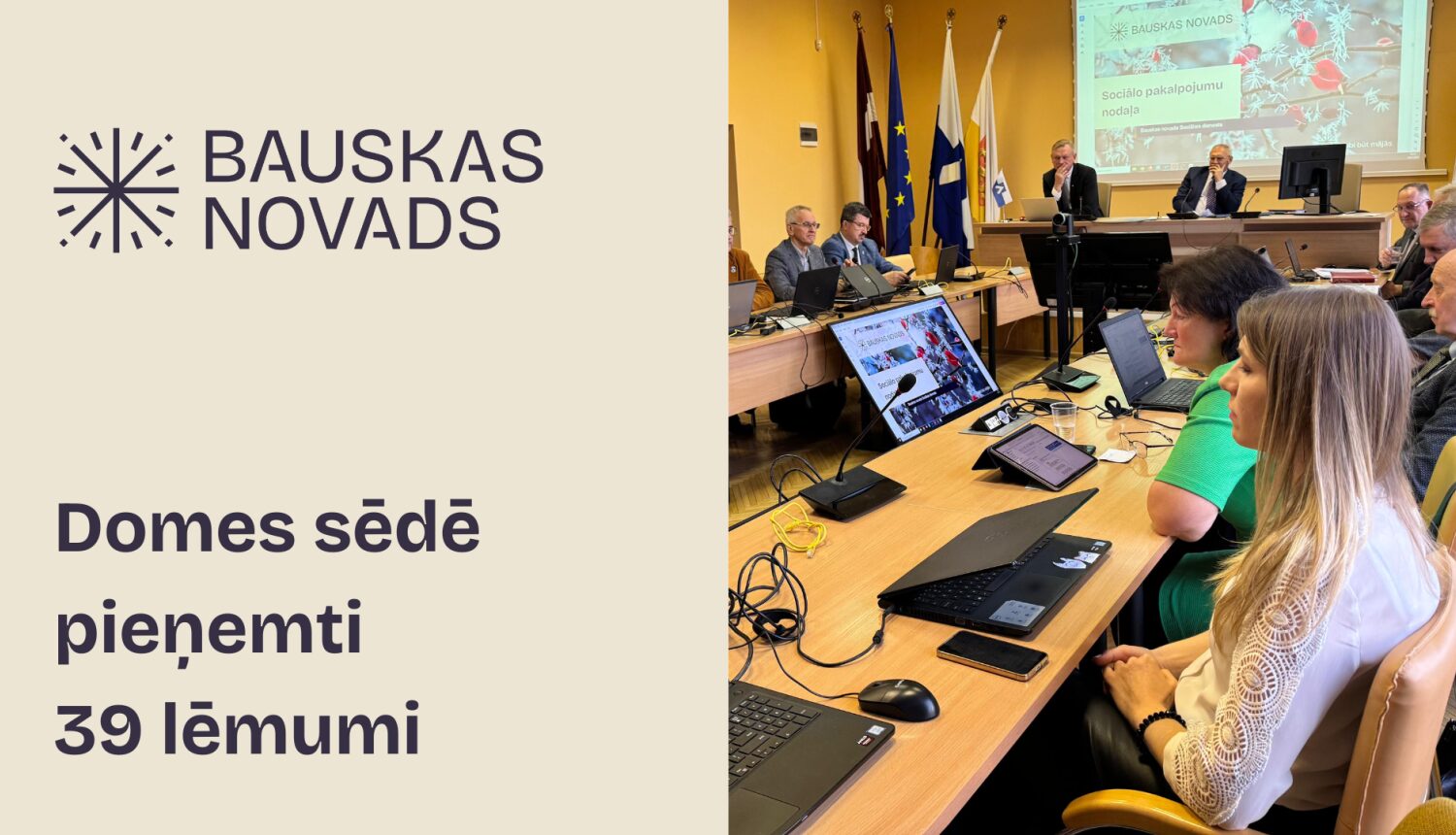 Notikusi Bauskas novada domes janvāra sēde