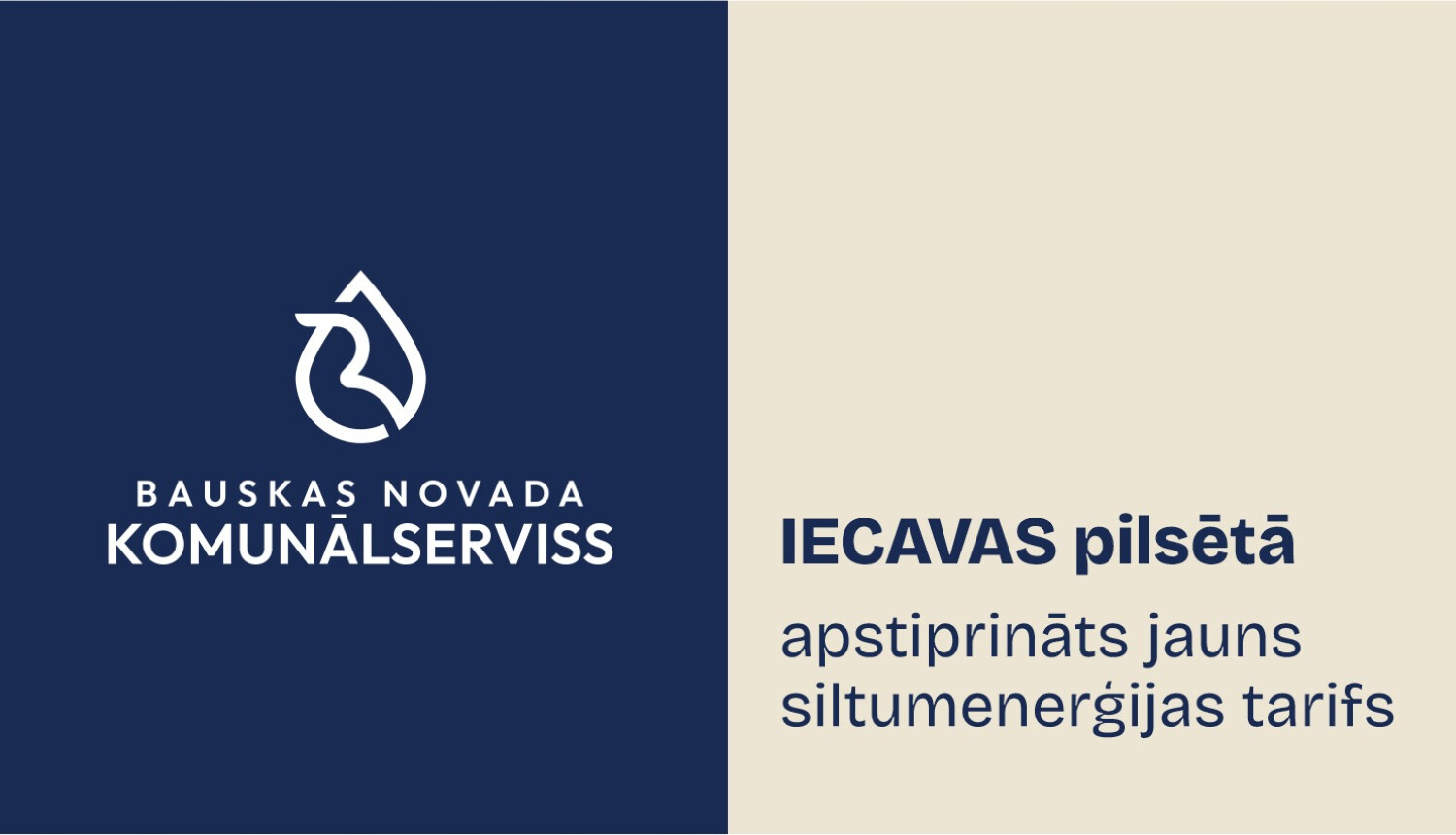 Sākot ar 10.martu, Iecavā siltumenerģijas tarifs palielināsies par 33,7%