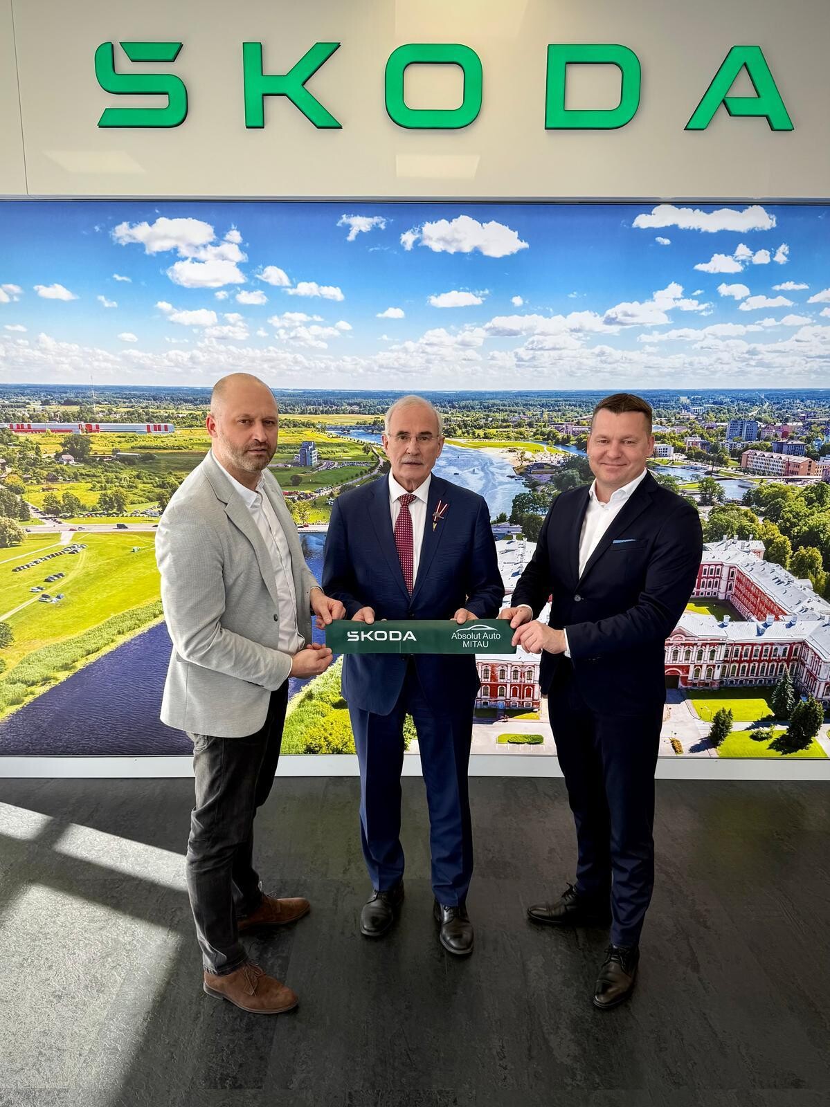 “Zemgale/LBTU” sadarbība ar “Absolut Auto Mitau/ŠKODA”