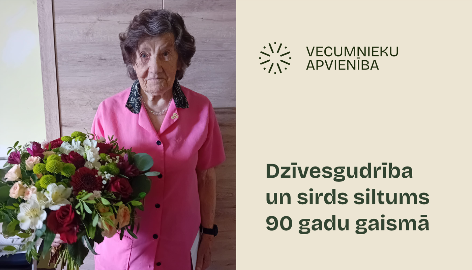 Sveic taurkalnieti Lūciju 90.jubilejā