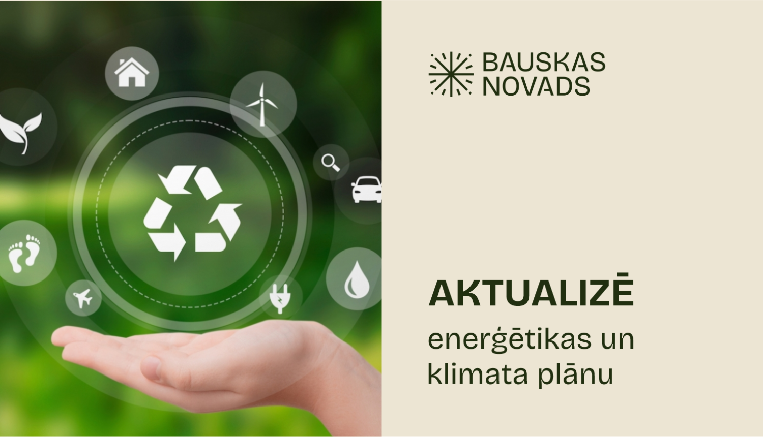 Aktualizē Bauskas novada ilgtspējīgas enerģētikas un klimata rīcības plānu