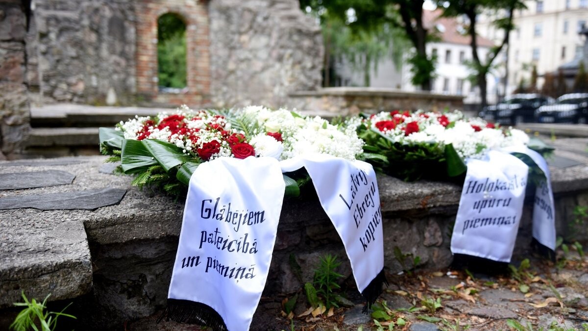 Latvijā piemin ebreju tautas genocīdu