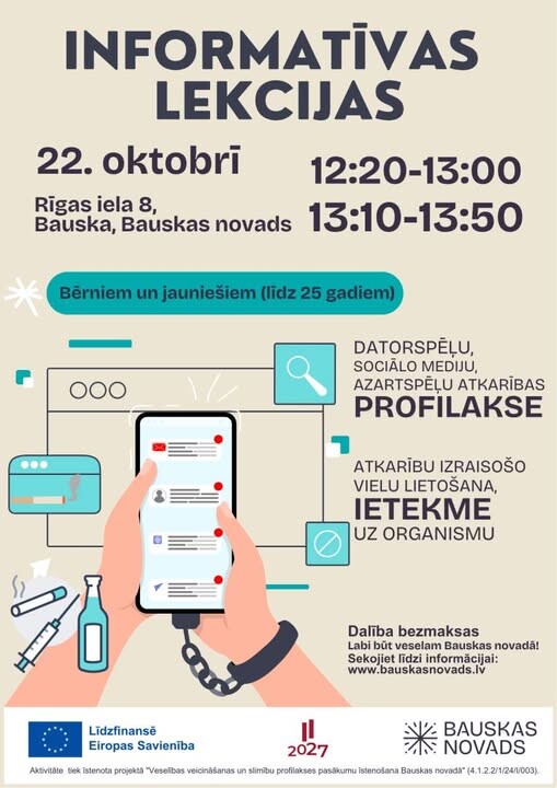 Palīdzēs saprast, kā nekļūt atkarīgam