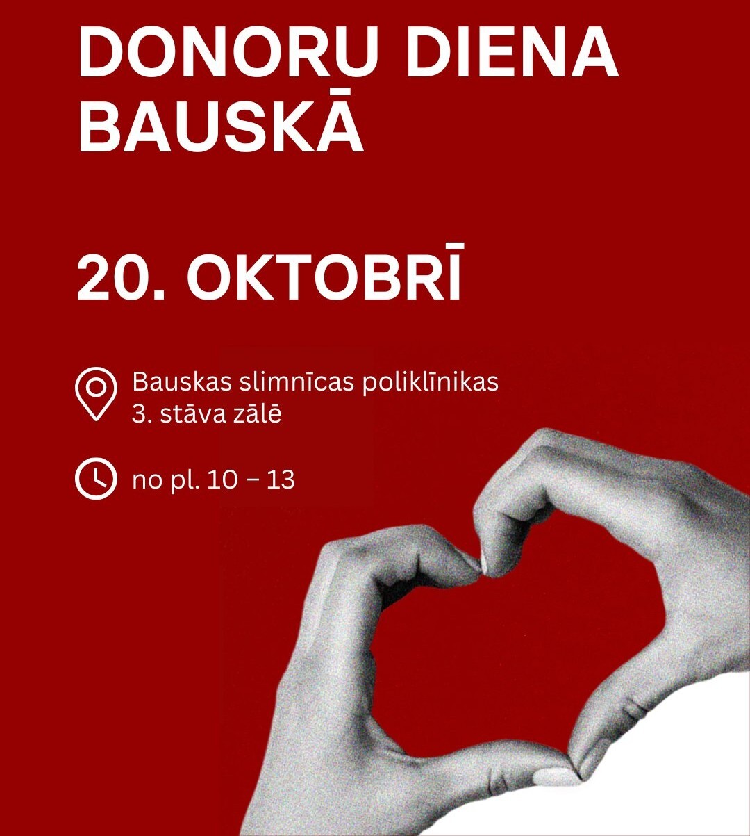 Donoriem Bauskā sarūpētas īpašas dāvanas