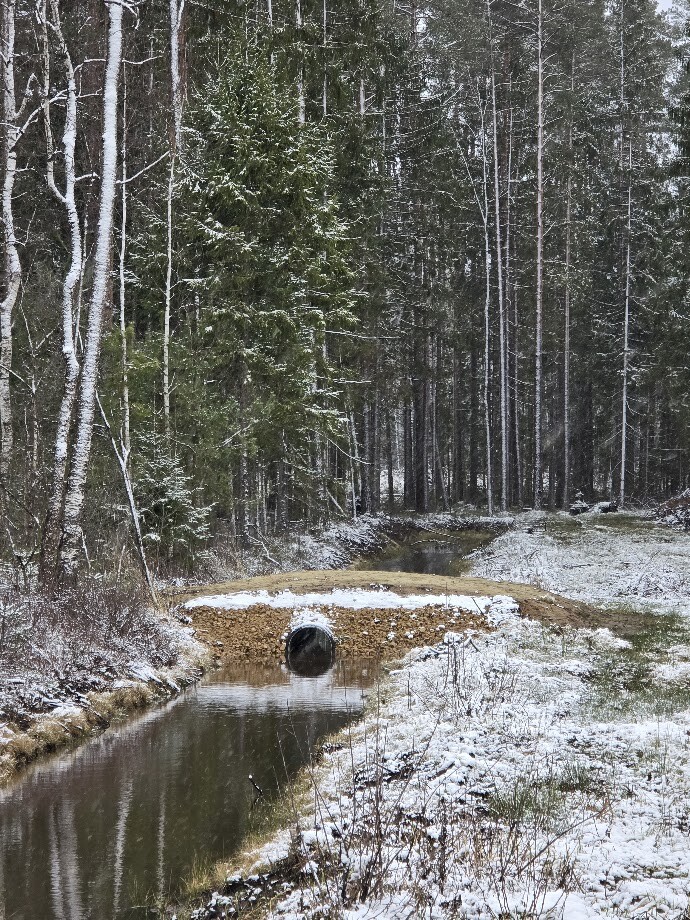 Svētdiena būs mākoņaina, vietām gaidāms slapjš sniegs
