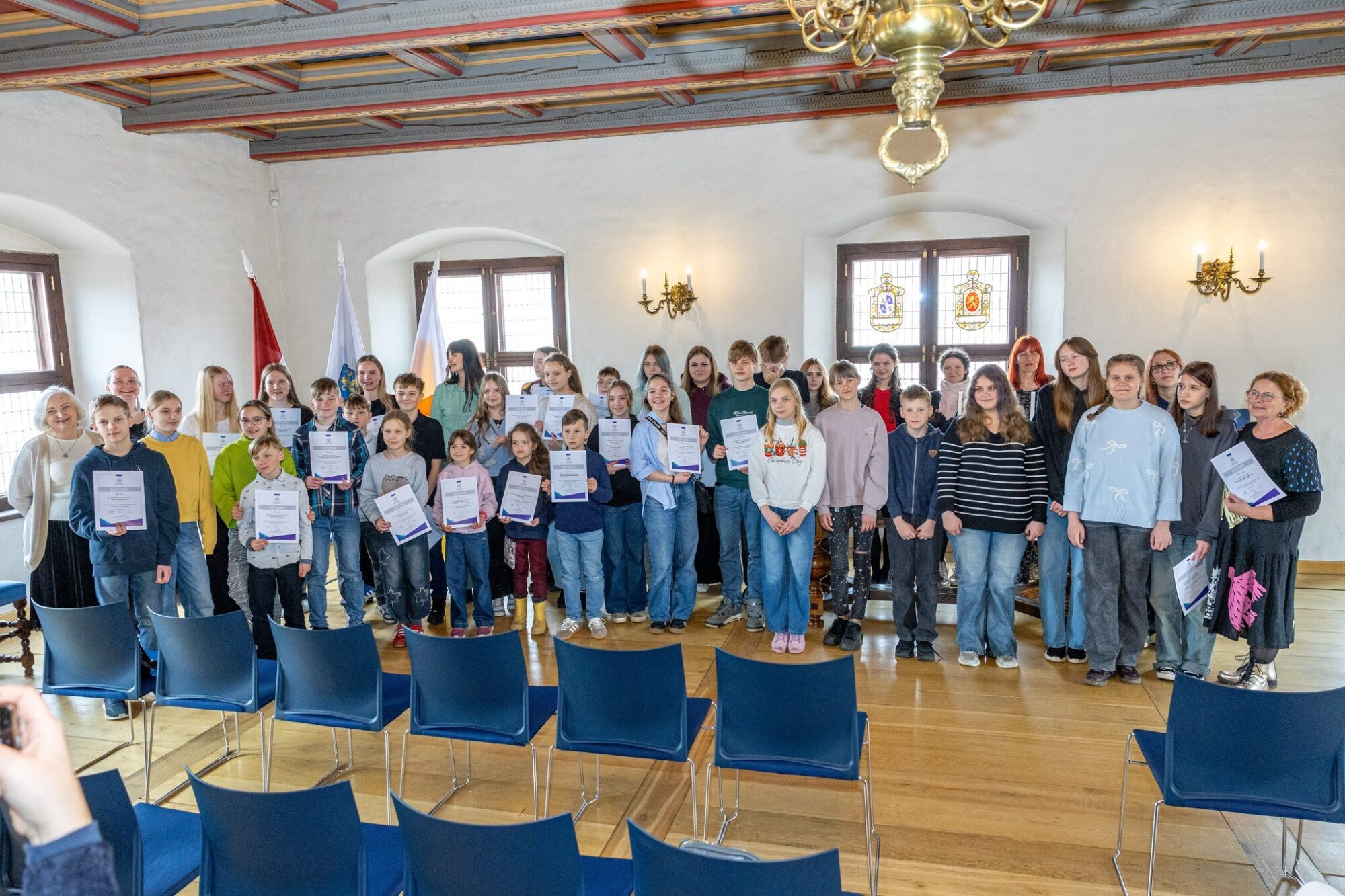 Bauska novada jaunieši izpaužas radoši